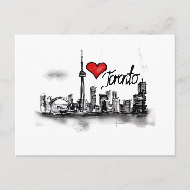 I love Toronto Postcard (Front)