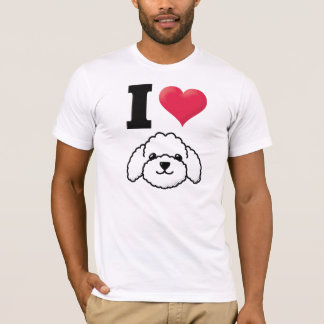 I Love Toy Poodle T-Shirt