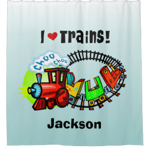 I Love Trains Personalized Transportation