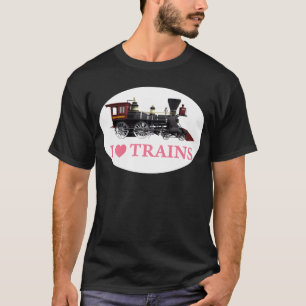 I Love Trains T-Shirt