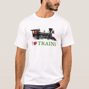 I Love Trains T-Shirt
