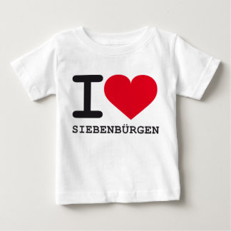 I Love Transylvania Baby T-Shirt