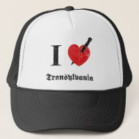 I love Transylvania (black eroded Font)