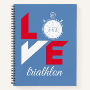 I love triathlon notebook