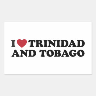 I Love Trinidad and Tobago Sticker
