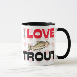 I Love Trout Mug