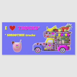 I Love Trucks (SMOOTHIE Trucks) magnet
