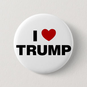 I Love Trump 2 Inch Round Button