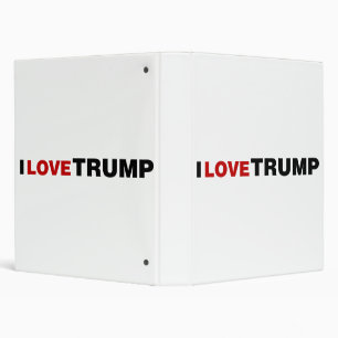 I Love Trump Binder