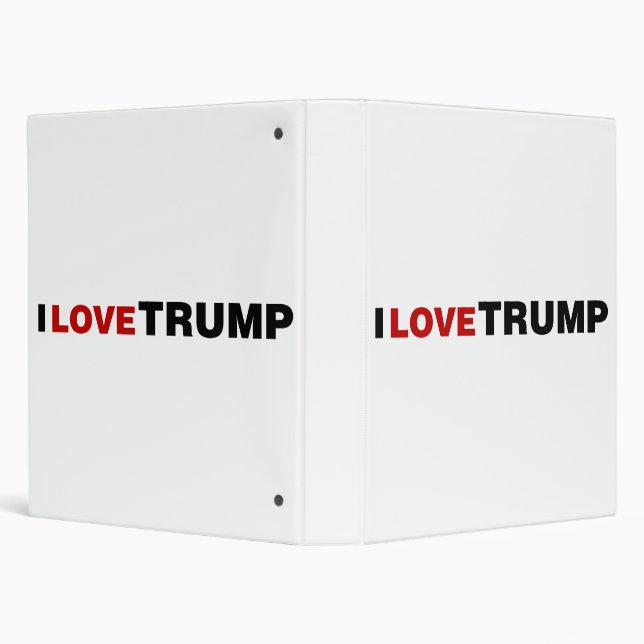 I Love Trump Binder (Background)