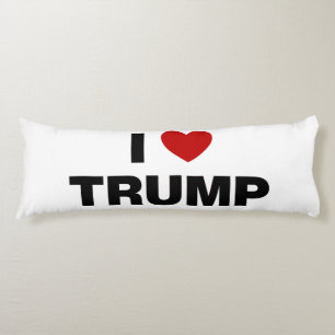 I Love Trump Body Pillow