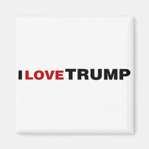 I Love Trump Magnet