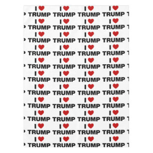 I Love Trump Tablecloth