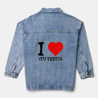 I LOVE + TU TEXTO