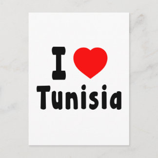 I Love Tunisia. Postcard