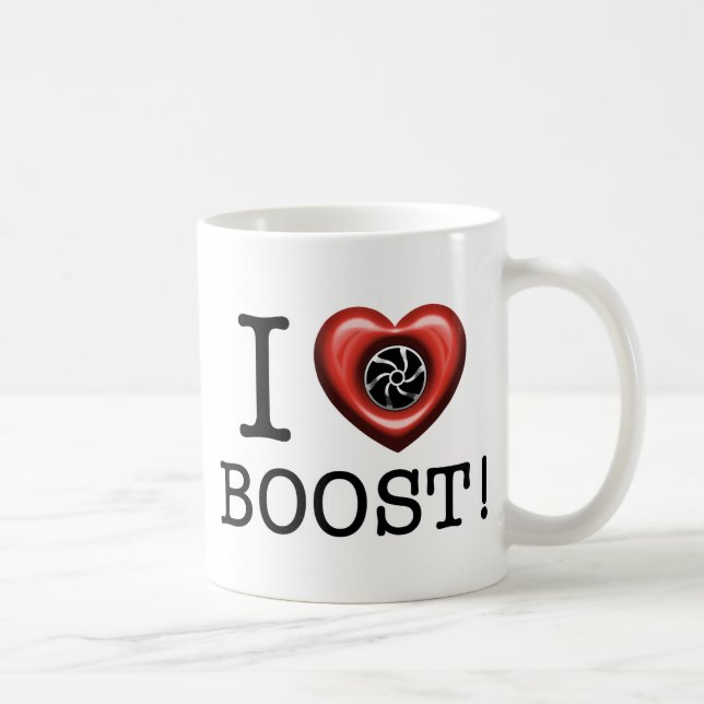 I love Turbo Boost Coffee Mug (Right)