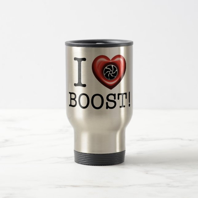 I love Turbo Boost Mug (Center)