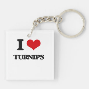 I love Turnips Keychain