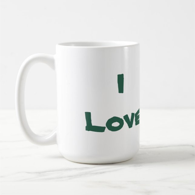 I love turtles Mug (Left)