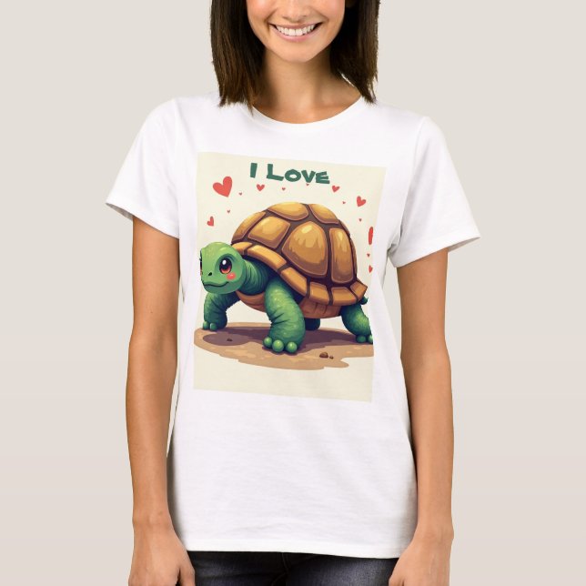 I love turtles T-Shirt (Front)