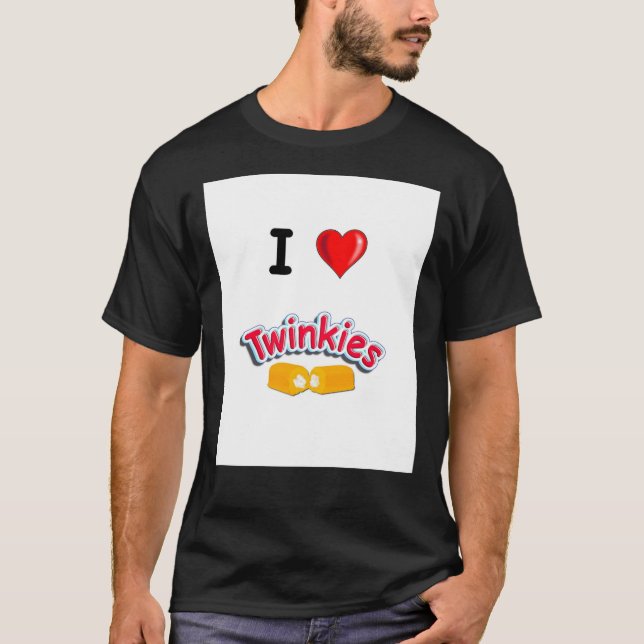 I Love Twinkies T-Shirt (Front)