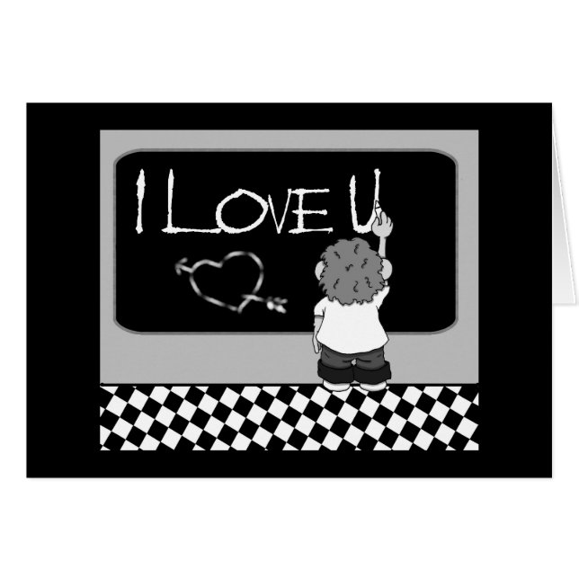 I Love U (Front Horizontal)