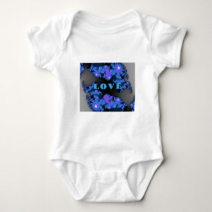 I Love U.png Baby Bodysuit