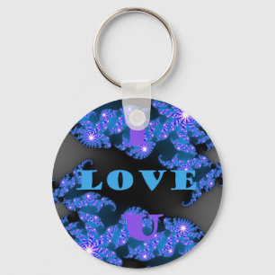 I Love U.png Keychain