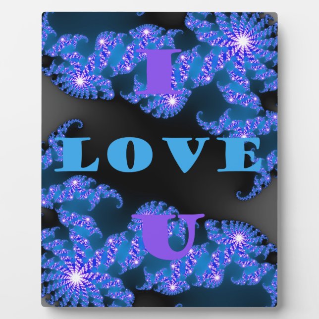 I Love U.png Plaque (Front)