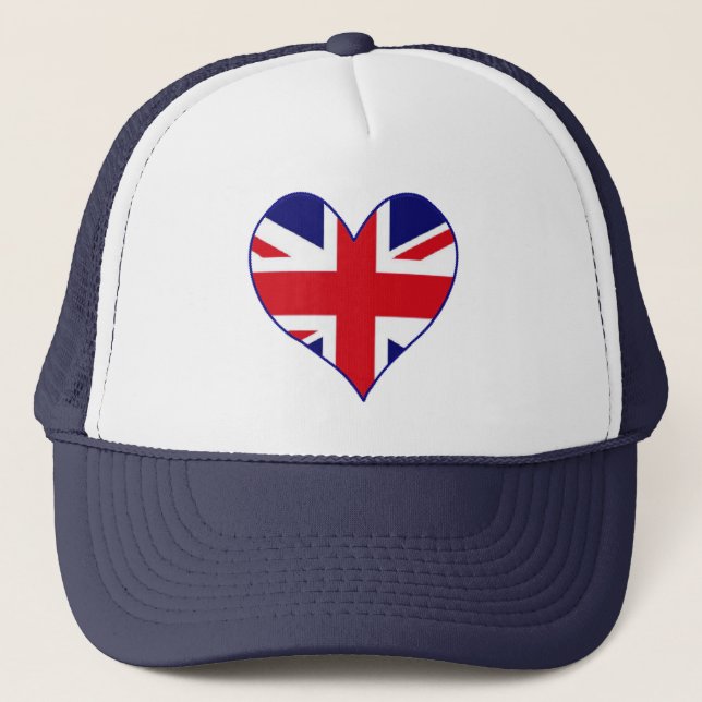 I love UK flag cap (Front)