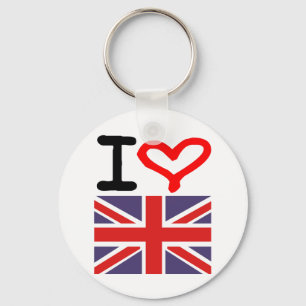 I love UK Keychain