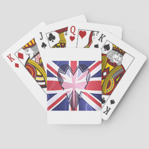 I Love UK Playing Cards