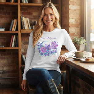 I love Ukraine. Petrikivka art watercolours T-Shirt