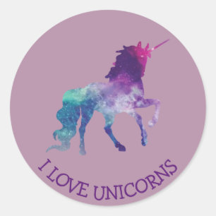 I love Unicorns Sticker
