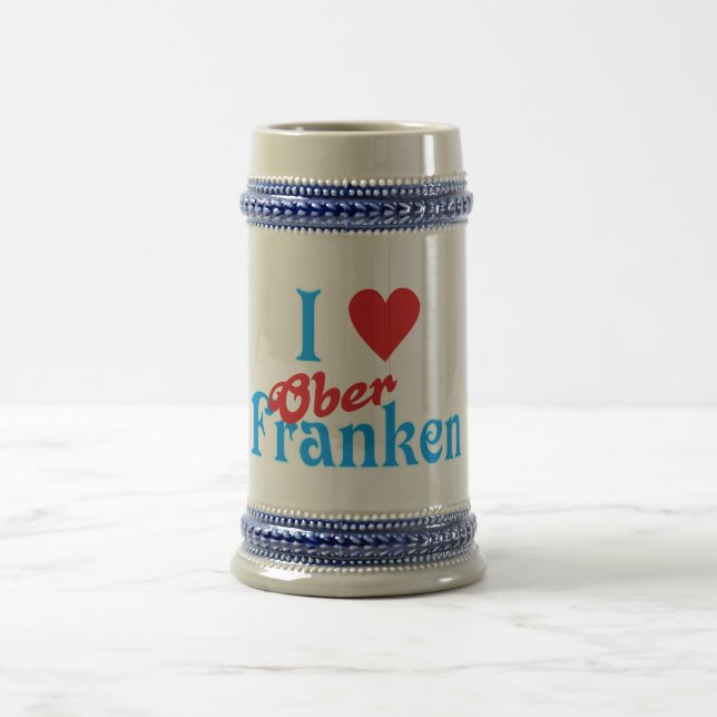 I love Upper Franconia Beer Stein (Center)