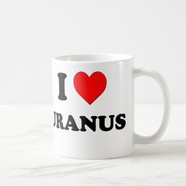 I love Uranus Coffee Mug (Right)