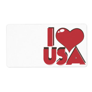 I Love USA Retro 80s