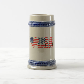 I Love USA two-tone coffee mug