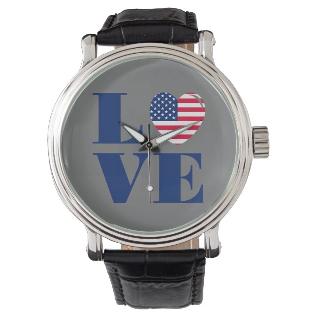 I love USA Watch (Front)