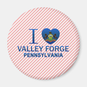 I Love Valley Forge, PA Magnet