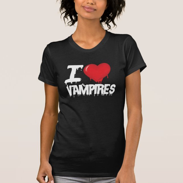 I love vampires T-Shirt (Front)