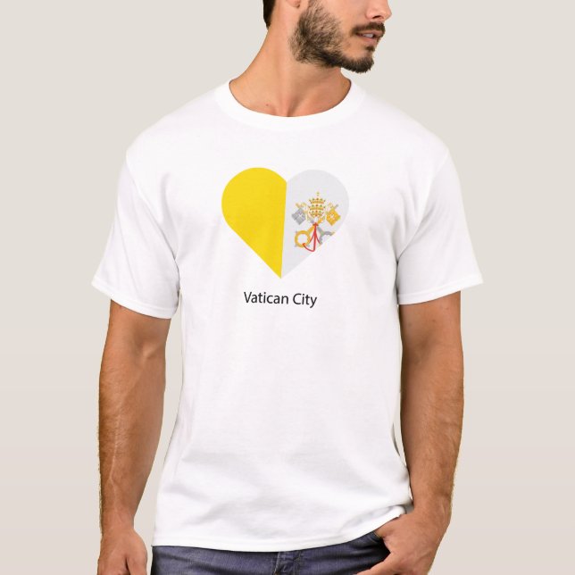 I Love Vatican City T-Shirt (Front)