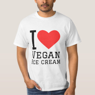 I love vegan ice cream T-Shirt