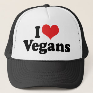 I Love Vegans Trucker Hat
