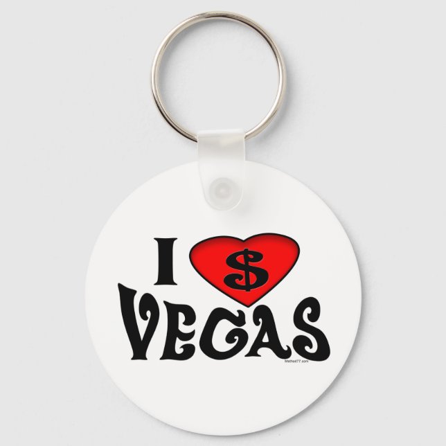 I Love Vegas Keychain (Front)