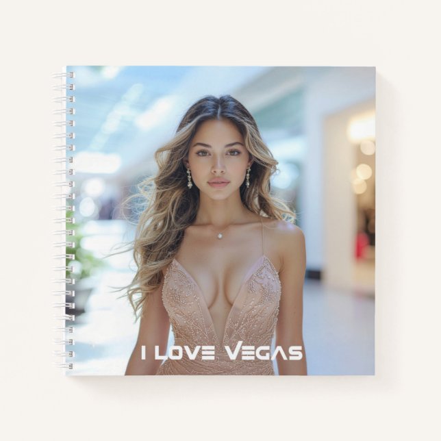 I LOVE VEGAS NOTEBOOK (Front)