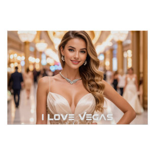I LOVE VEGAS POSTER