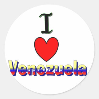 I Love Venezuela Sticker