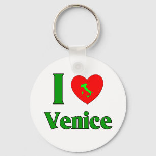 I Love Venice Keychain