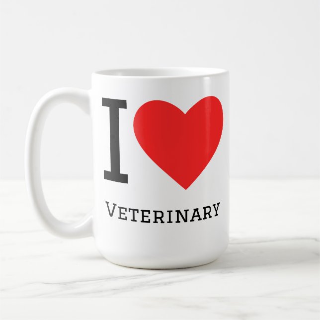I love veterinary coffee mug (Left)